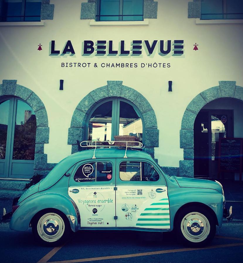 La Bellevue Bistrot Et Chambres D'Hotes Séné Exterior foto