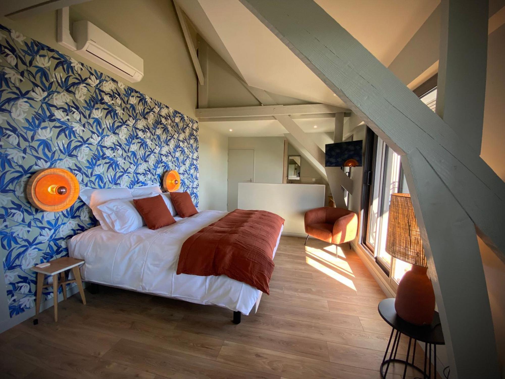 La Bellevue Bistrot Et Chambres D'Hotes Séné Habitación foto