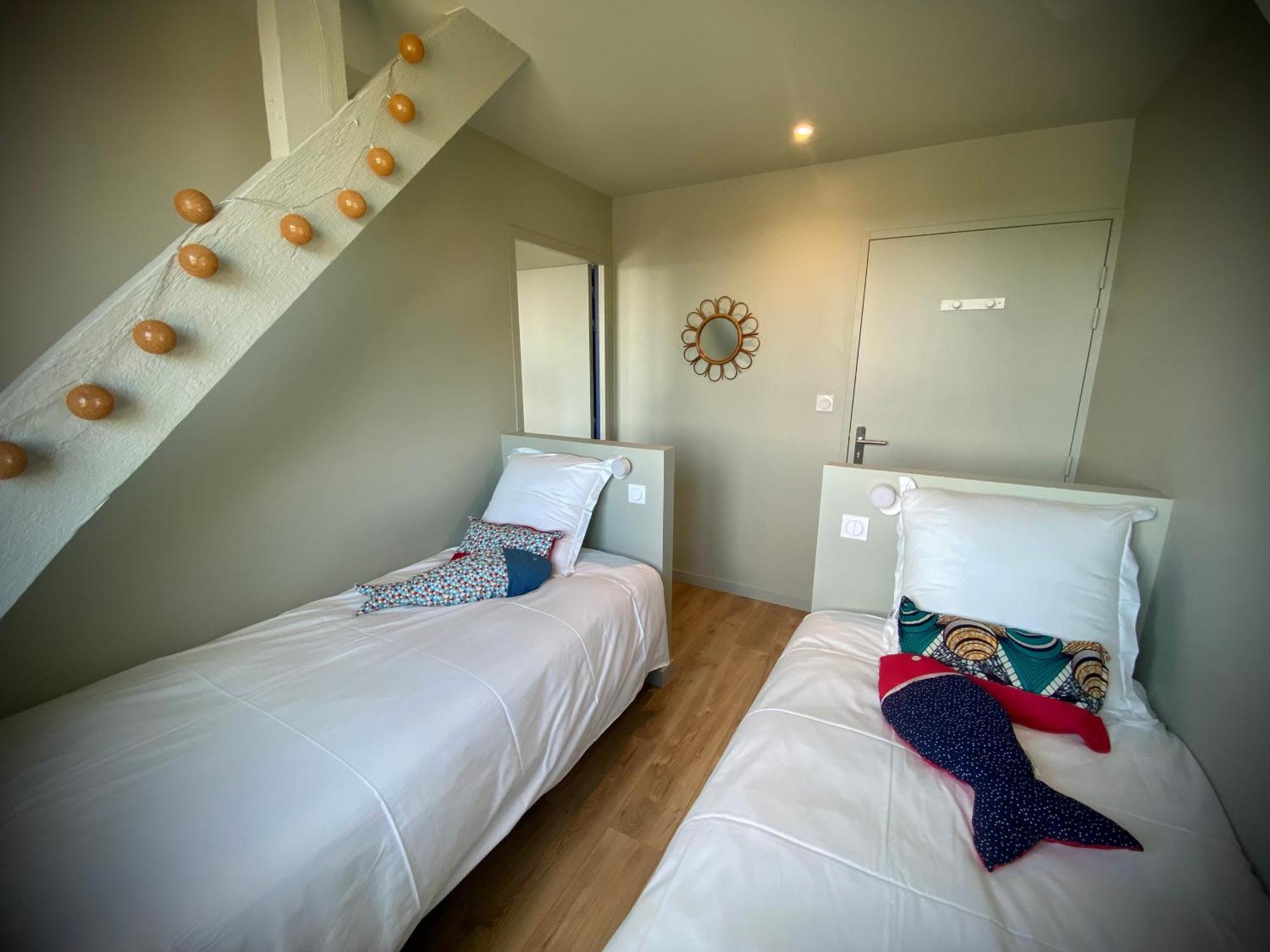 La Bellevue Bistrot Et Chambres D'Hotes Séné Habitación foto